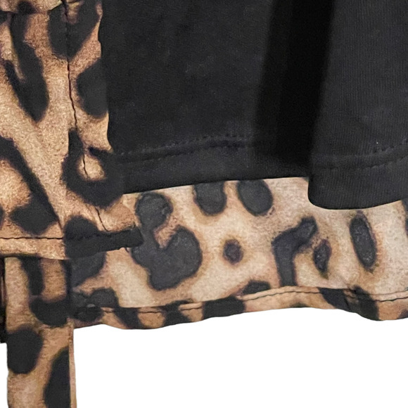 Francesca's Mi Ami Womens Slip Dress Size XXS Brown Leopard‎ Cheetah Print New - Picture 6 of 7